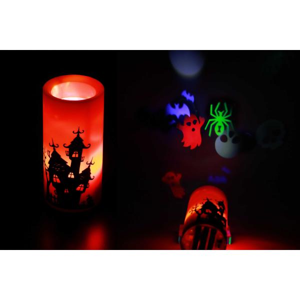 Transform Your 2019 X-MAS Decor with 2W Watts CANDLE Style Led Candle Projector Light