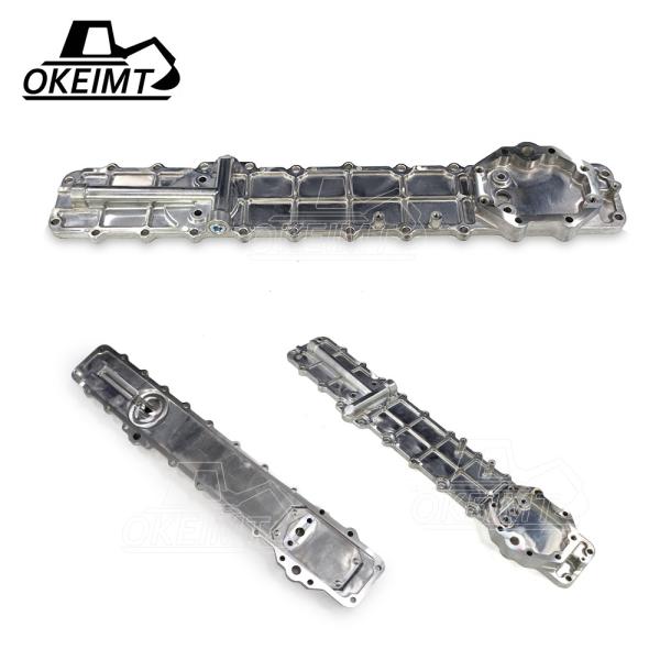 2552904 1252971 Oil Cooler Cover Excavator Engine Parts For CATE 3066 E320B/C