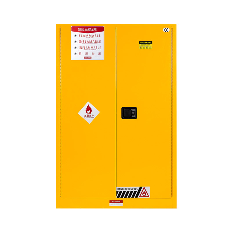 Double Door Lab Safety Cabinet Industrial Flammable Safety Cabinet Fireproof