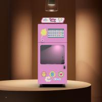Máquina expendedora automática 600-2500W del caramelo de algodón de la flor múltiple del color