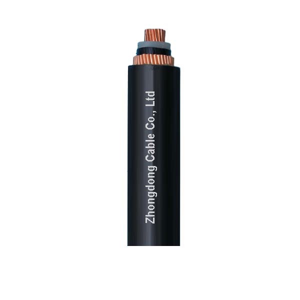 110kV Distribution Networks High Voltage Power Cable CU/XLPE/CWS/STA/PE