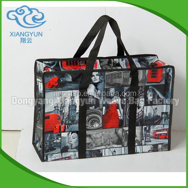 30 To 50cm Shinny Non Woven Shopping Bag Laminated Shopping Bags
