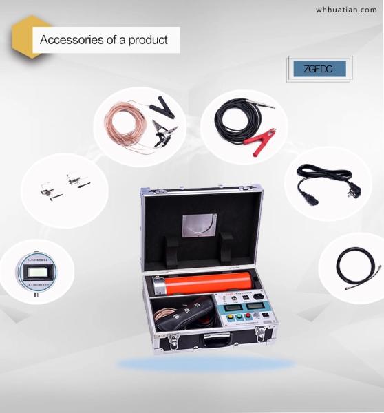 Conjunto de teste de Hipot DC 60kV Dc High Pot Tester Gerador de alta tensão de corrente contínua