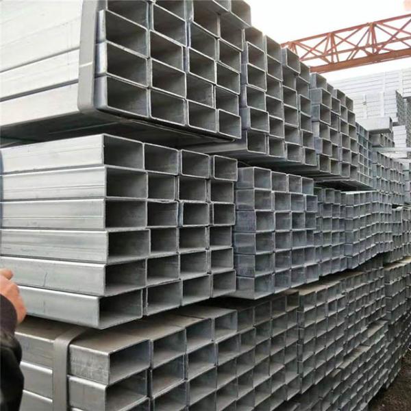 A269 Welded Carbon Steel Square Tube Q235 SS400 Black Hollow Section