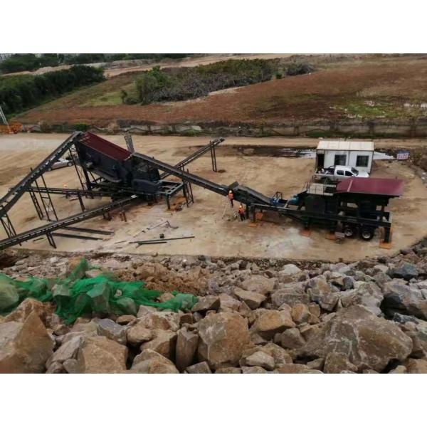 80-200tph Capacity Limestone Portable PE750*1060 Jaw Crusher for Quarry and Mining