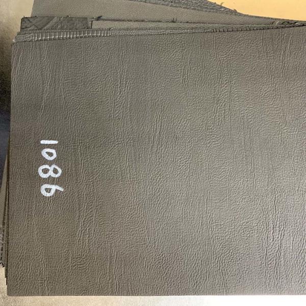 Bovine Finished Split Leather Microfiber For Shoes Bags Belts Garments