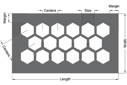 Fencing / Gate Aluminium Perforated Metal Sheet / Coil With 45 60 90 Degree Punching Hole