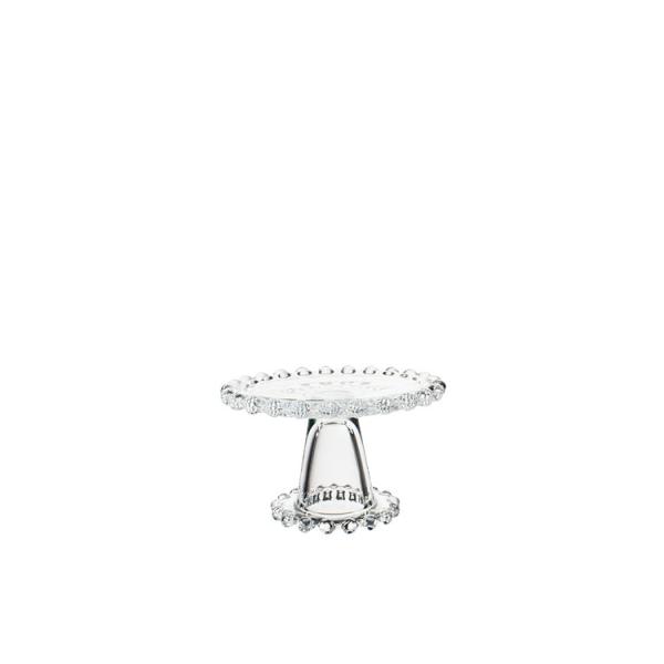 1-3 cake stand set  eco-friendly lead-free crystal transparent dome glass cake stand