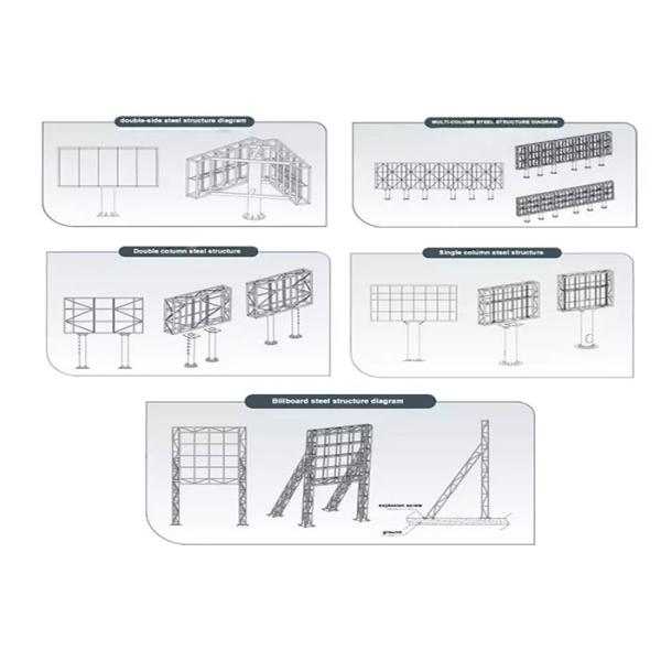 Fixed Installation IP65, P8mm High Brightness 6500 Nits Outdoor LED Panel / Tailer