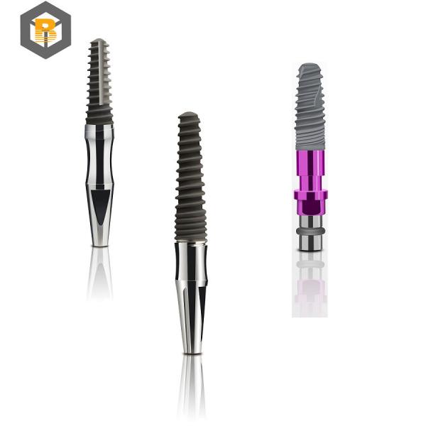 Pure Titanium Dental Implant Bone Level Fixture CE/ISO13485 S.L.a Surface