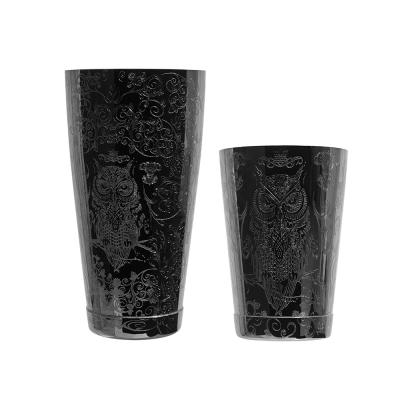 Cocktail shaker de aço inoxidável 18oz para presente de Natal