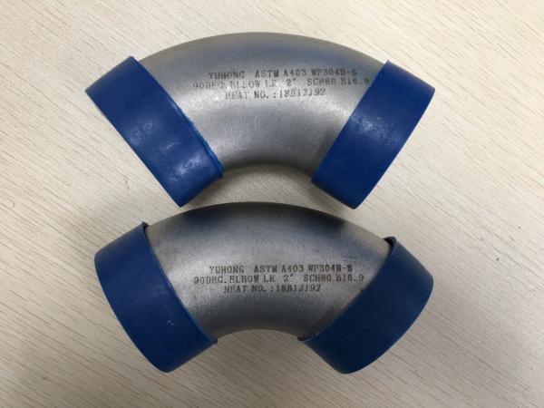 1/8NB - 98NB Butt Weld Fittings Seamless / ERW Type Elbow Tee ABS BV Certification
