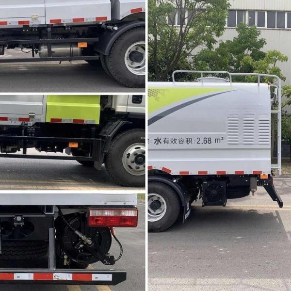 10TONS 2680L 2.68m3 Pure Electric Cleaning Truck Fence Cleaning Truck