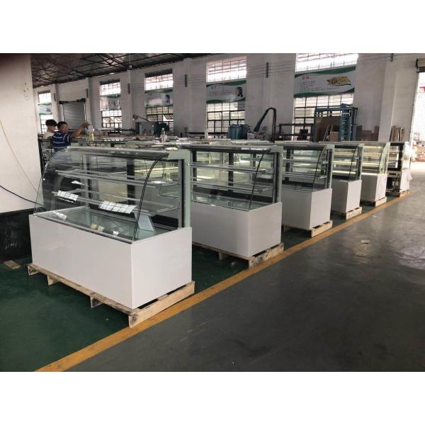 витрина дисплея торта пекарни вертикали 2м с основанием мрамора или нержавеющей стали