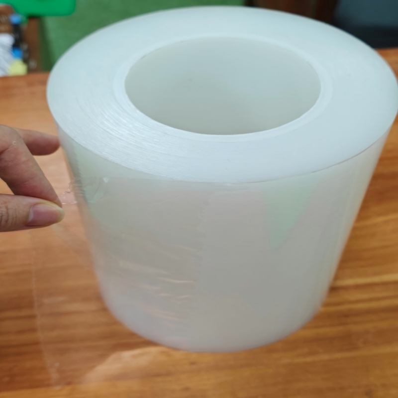 Transparent PE Surface Protection Film for Glass, Metal and Acrylic Sheets | Low Tack Temporary Film