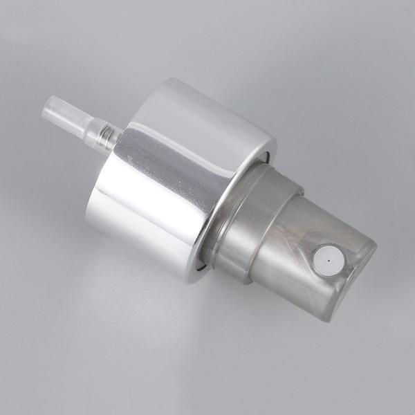 24mm Aluminum Fine Mist Sprayer 24/410 UV Silver Perfume Pump For Bottle