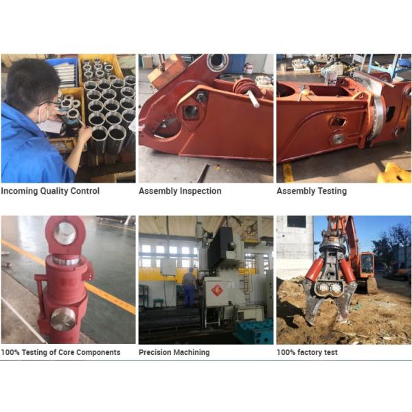 Excavadora Alligador hidráulico de chatarra de corte de demolición de corte de acero de corte utilizado para la excavadora C324