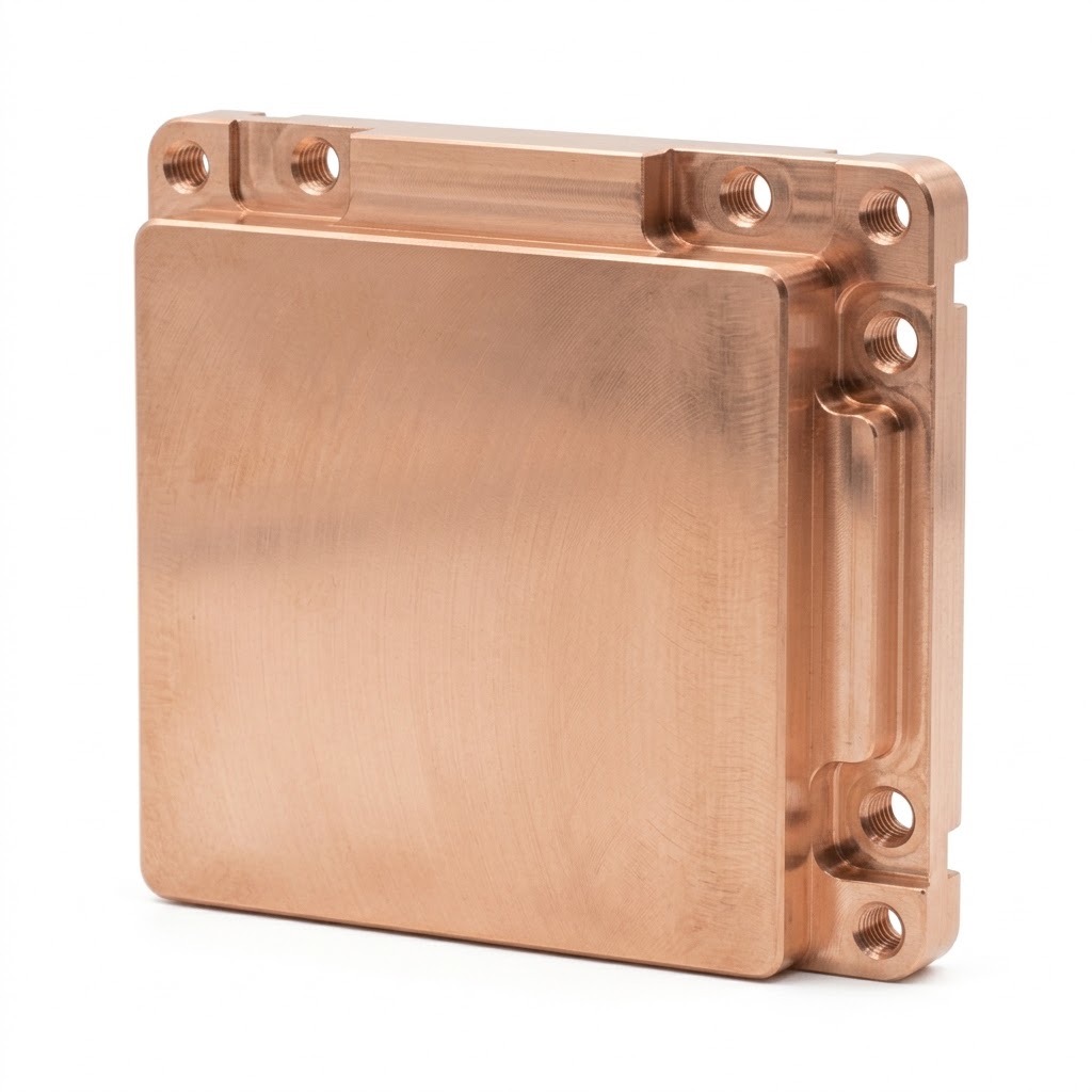 CNC Copper Heat Spreader Base Precision Thermal Component