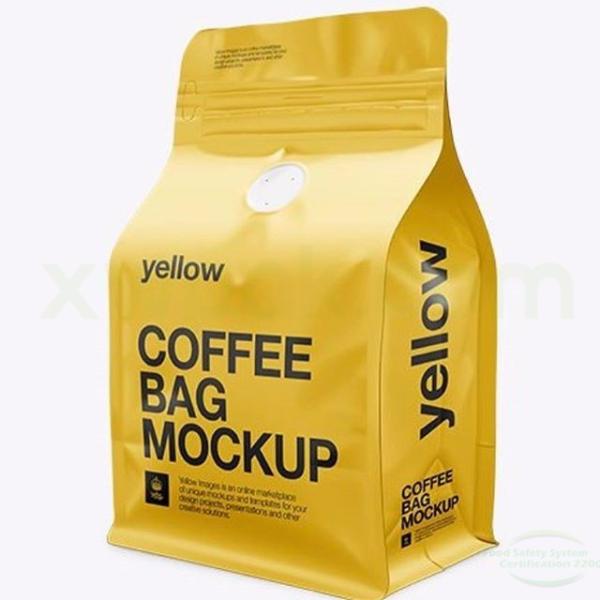 Сумки упаковки кофе алюминиевой фольги с молнией стоят вверх мешок 49 кс 32 кс 27км