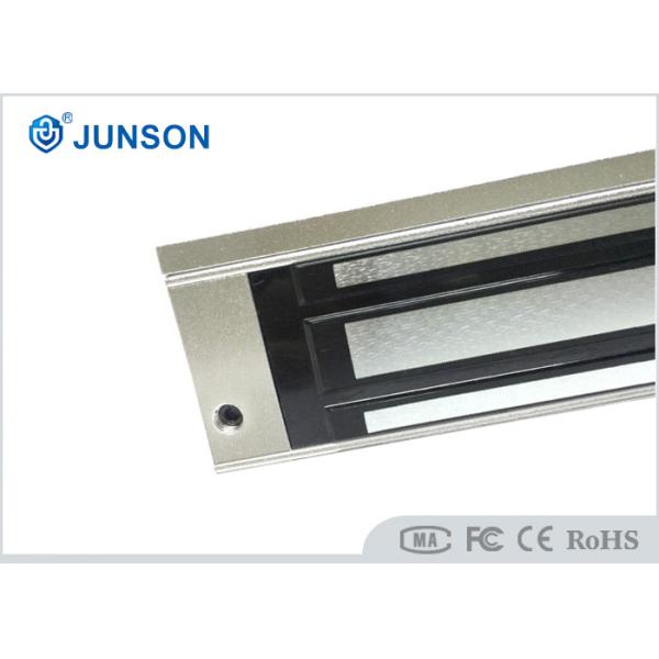 Door Electromagnetic Lock with Anodized aluminum Surface finishing , 12V / 24V Power