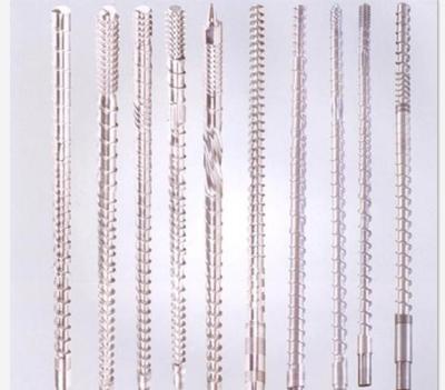 Energy Saving PVC Extruder Screws And Barrels 0.5 ~ 0.8mm Nitride Depth