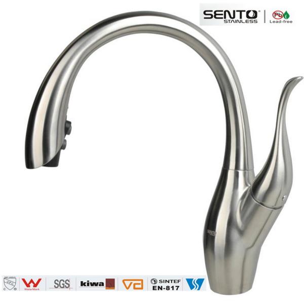 Modern pull out kitchen mixer swan kitchen faucet