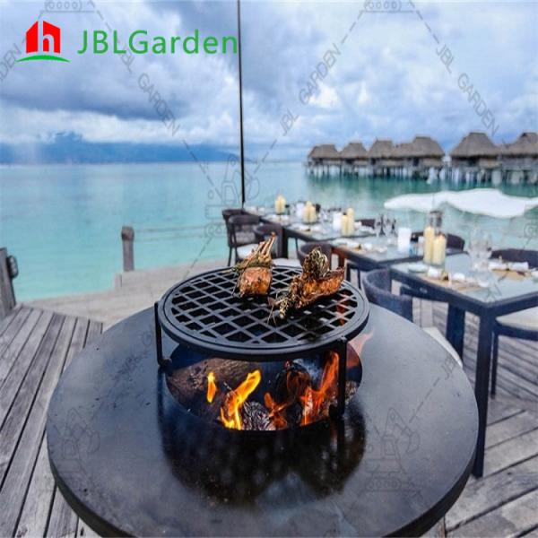 Portable Pizza Oven Corten Steel Bbq Grill Easily Assembled Outdoor