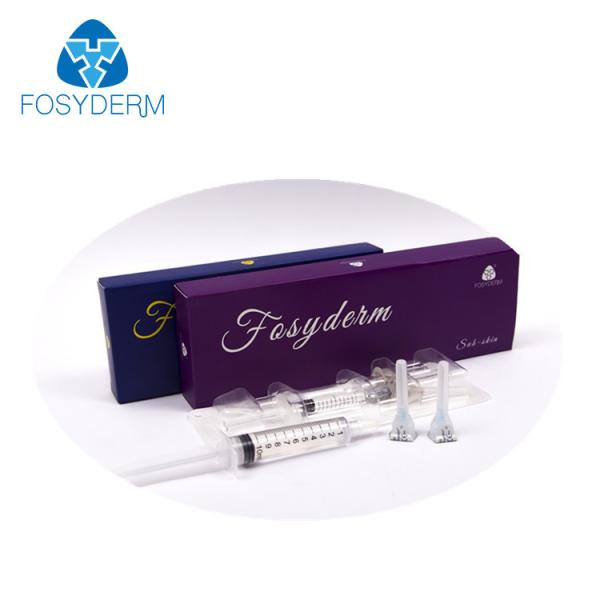Linha do enchimento da injeção do HA do gel Permanent cutâneo do aumento 2ml Derm do bordo semi
