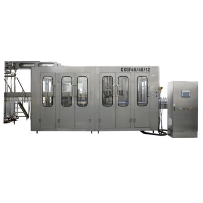 Capsulador Monobloc Machine do enchimento de Juice Bottle Packaging Machine Rinser