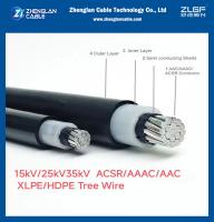 15kv AAC AAAC ACSR Conductor XLPE HDPE Insulation Tree Cable 185mm2 NTC 5909 ICEA S121-733