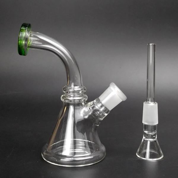 14mm Joint Mini Glass Water Pipe Scientific Glass Bong For Smoking