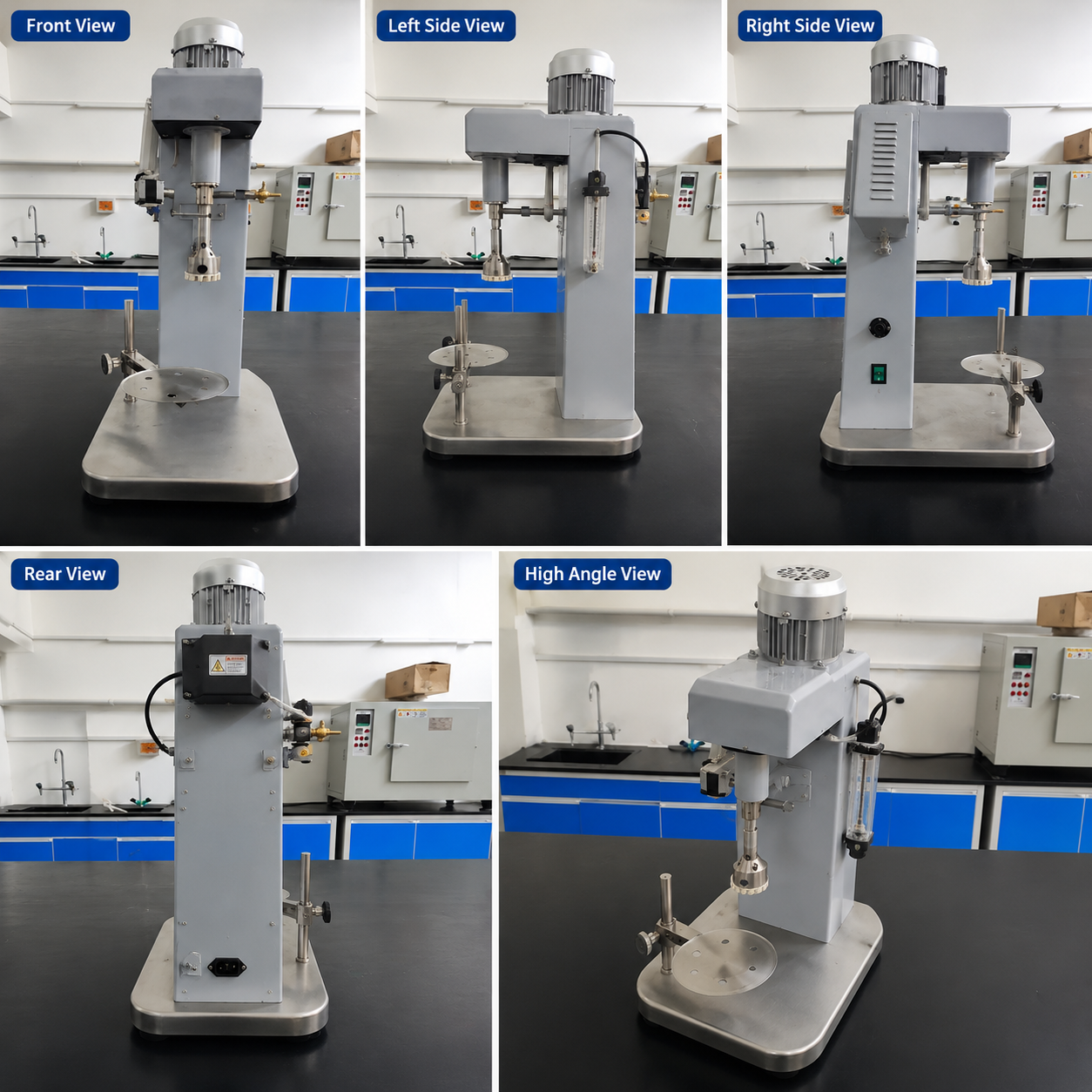 XFD IV 0.5L Laboratory Single Tank Flotation Machine with Variable-Speed Impeller and Adjustable Aeration