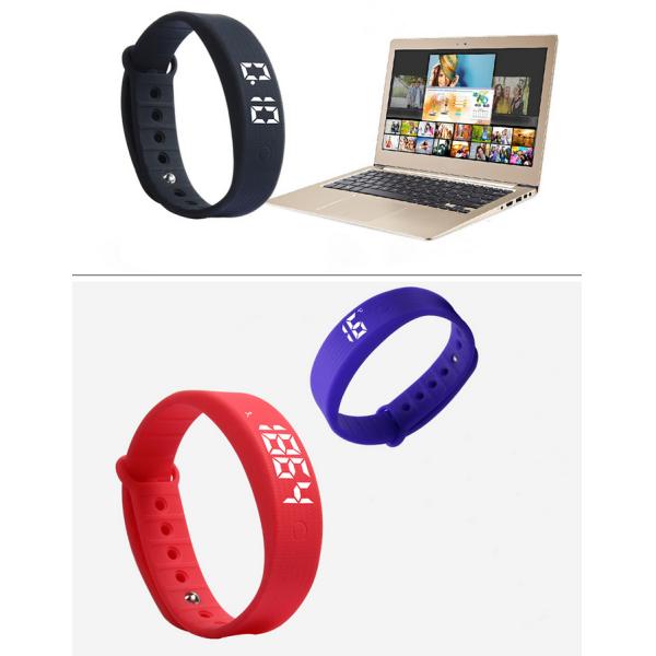 USB Port HF Rfid Tags , Sport Rfid Silicone Wristbands with FM1108 chip