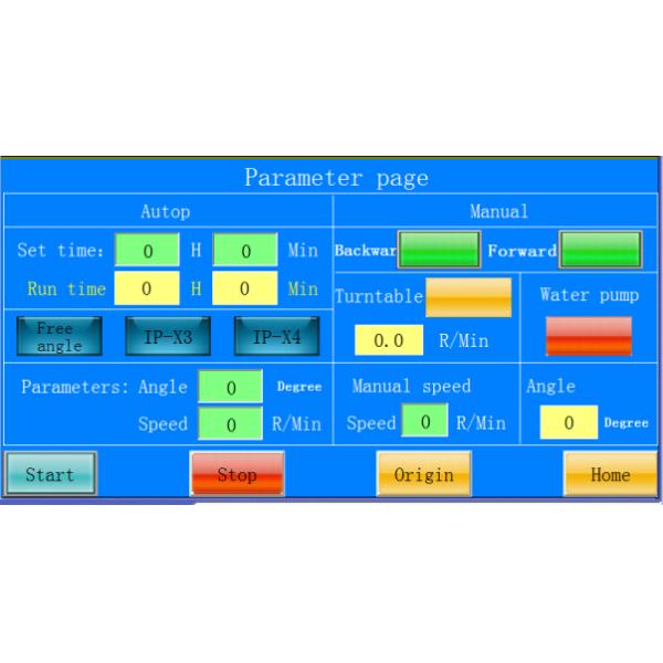 Камера теста сопротивления воды камеры трубки ИПкс3/ИПкс4 ИЭК60529 осциллируя