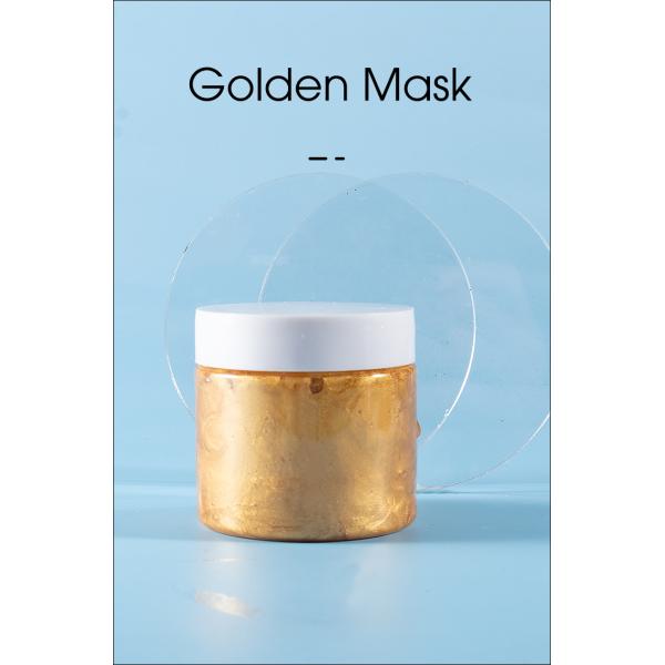 Разводя водой органическая лицевая маска глины кормя маску глины золота 24k