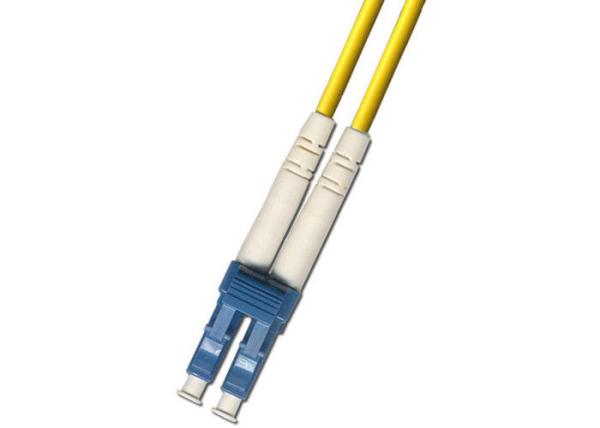 Zinc Alloy / Bronze Duplex LC Fiber Optic Connector with Ceramic Ferrule and Clip