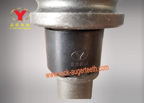 Eight Piece Robe Rock Auger Bullet Teeth 125mm Height For Coal Mining