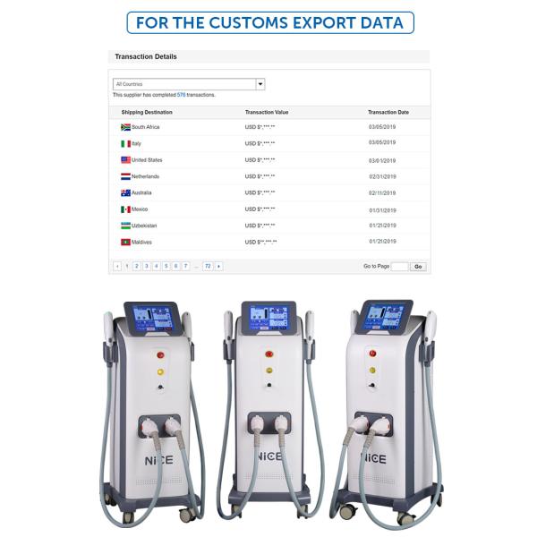 Multi functional Skin Rejuvenation Hair Removal IPL Machine 2000w