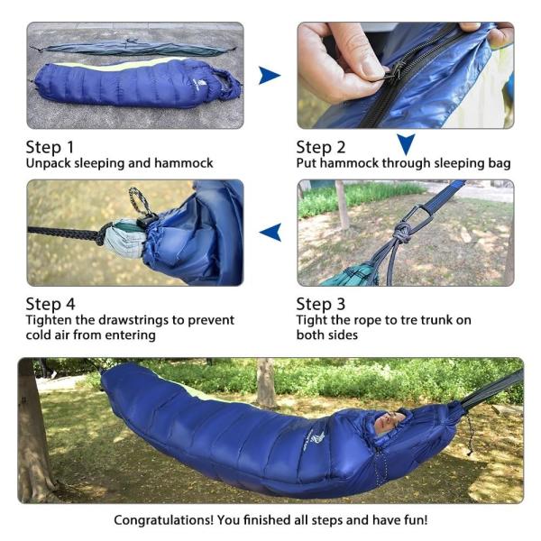 Waterproof 320T Nylon Polyester Sleeping Bag For Stroller