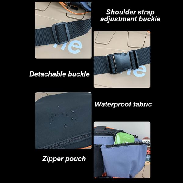 Crossbody Casual Japanese Tide Student Waist Bag Custom Logo All Seasons Use