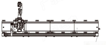 Linear Track 7th For Welding Painting And General Application Of Robot Moving