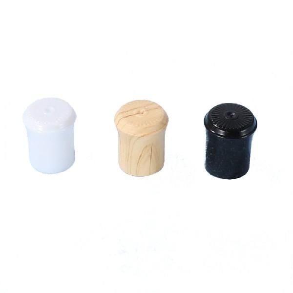 Frasco de rolo octogonal colorido de 3 ml para engarrafamento de óleo essencial vidro espessado portátil