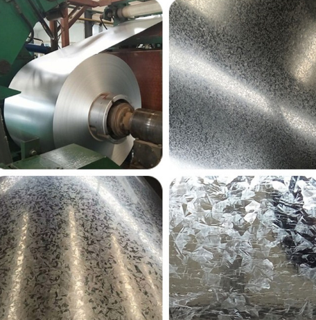Zinc Coating Galvanized Steel Coils DDQ EDDQ Basic Coils 0.12mm-1.2mm Thickness