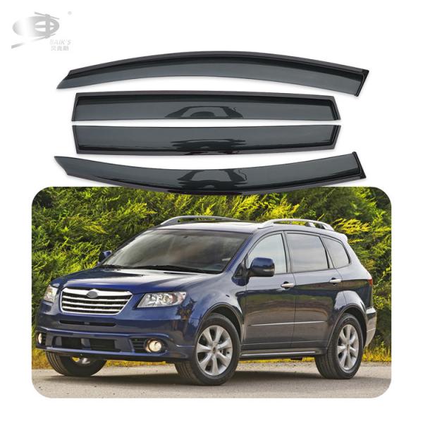 Low Profile Window Visor Rain Guard 3m Tape For Subaru Tribeca 2005-2014
