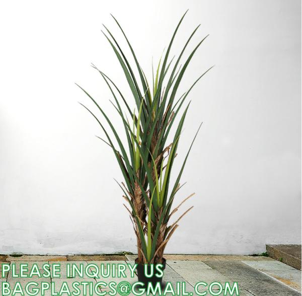 Dracaena Silk Plant Artificial 5ft Faux House Plants Evergreen Dracaena Marginata Fake Yucca Palm Trees in Pot