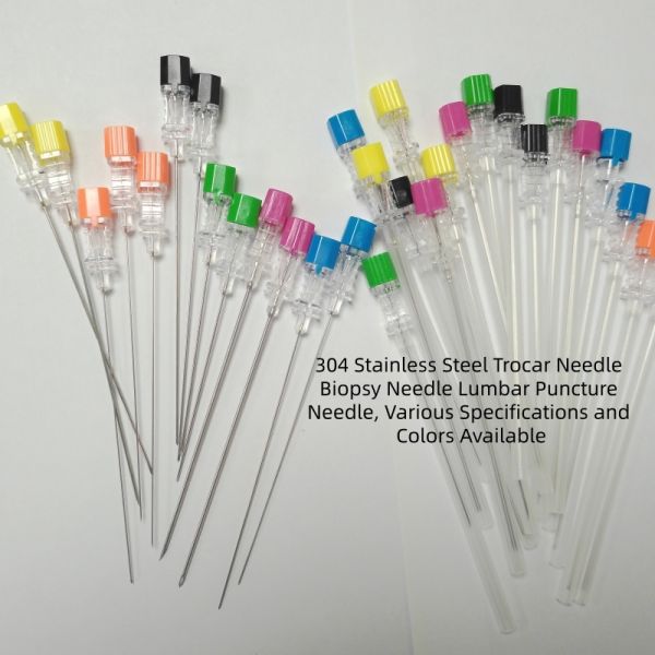 304 Stainless Steel Trocar Needle Biopsy Needle Customizable Size Color