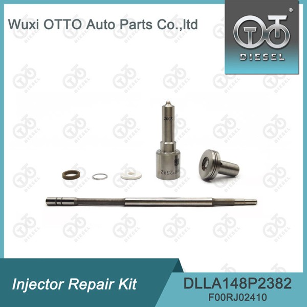 Injector Repair Kit For Injectors 0445120354 With Nozzle  DLLA148P2382 And Valve F00RJ02410