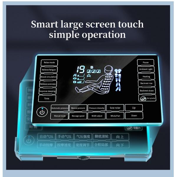 ABS Solid Shell Executive Capsule Massage Chair ROHS 4D Manipulator