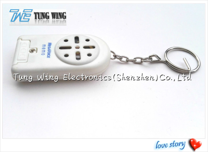 Нот Keychain/кольцо для ключей OEM с звуком клиента, логосом для выдвиженческих подарков
