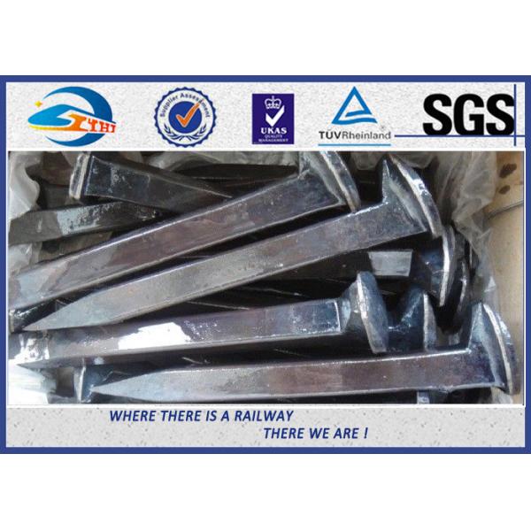 Railway Studs And Screw In Spikes Coach Spikes Rail Asteners Q235 material